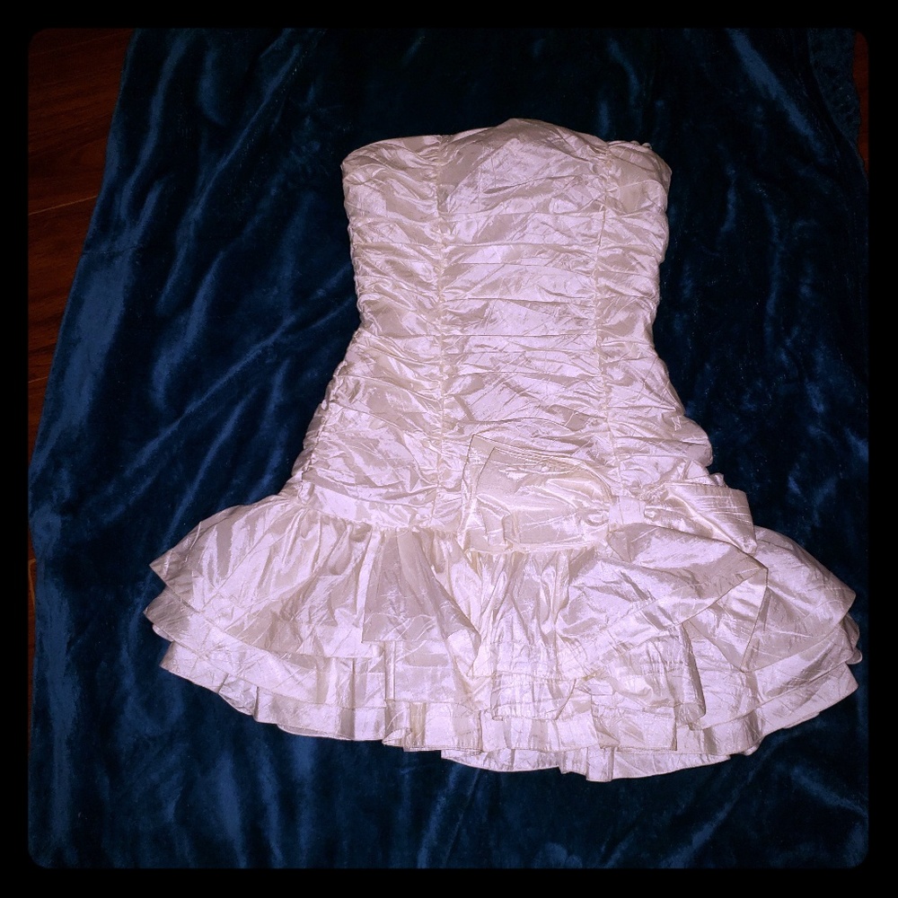 Off White vintage Lucienne Phillip mini dress